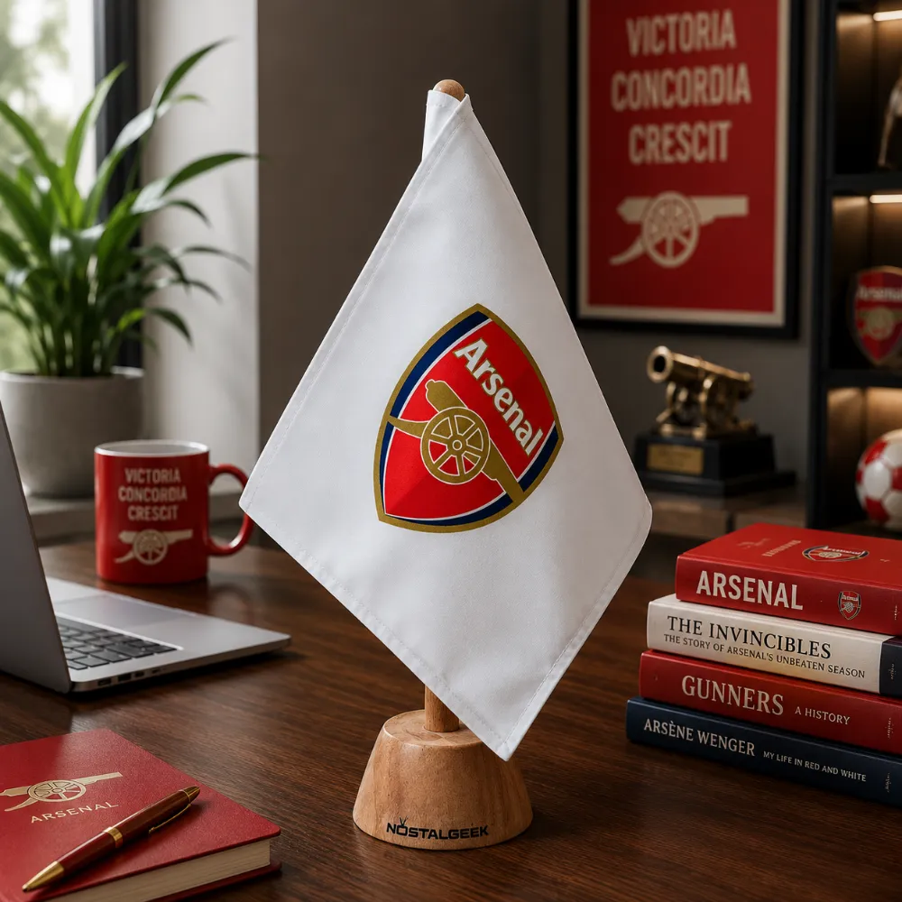 Arsenal Premium Desk Flag 
